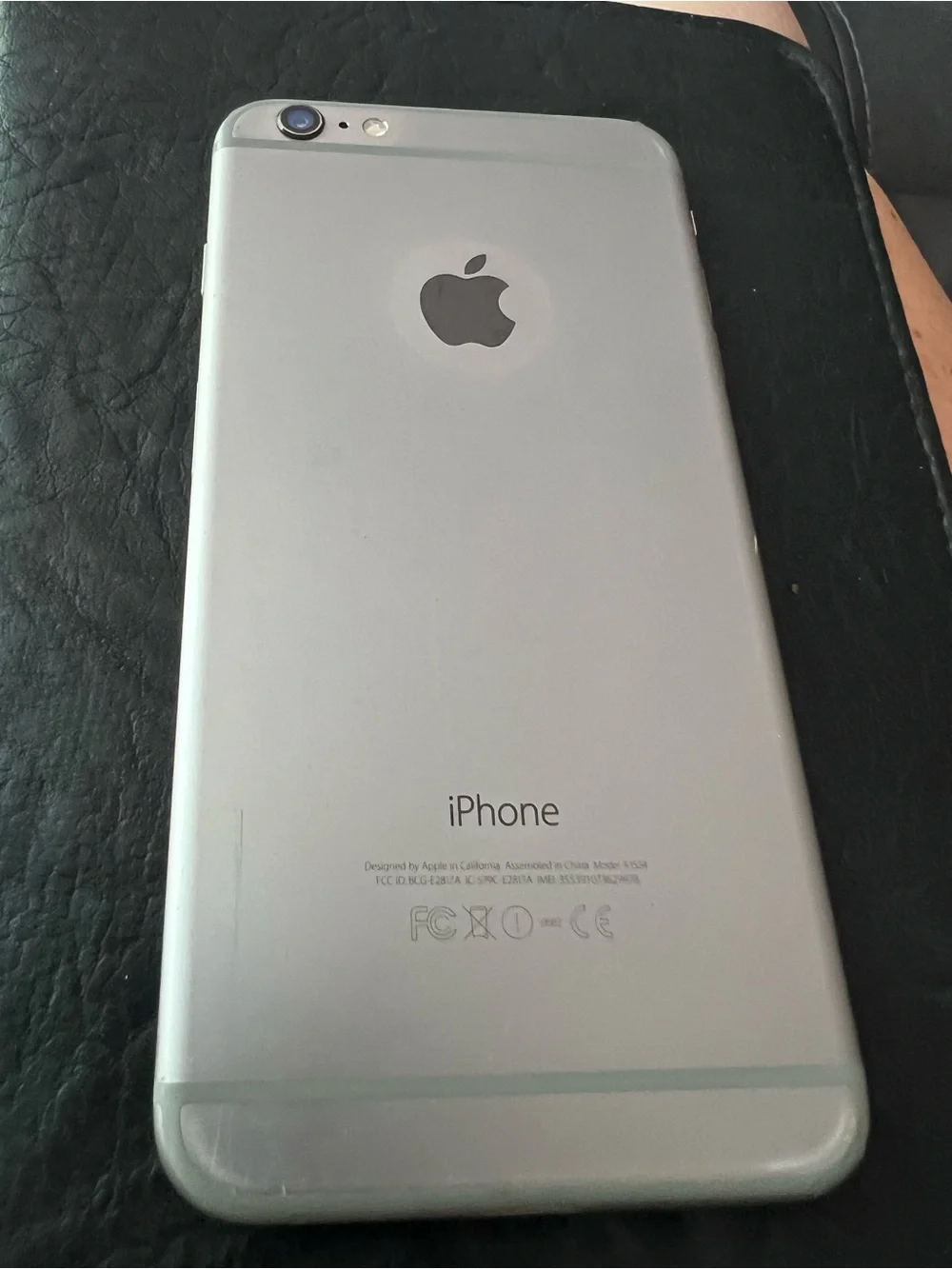 Black Smartphone with Screen Protector - Brand Unspecified